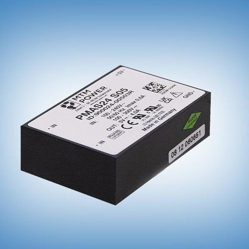 Stromversorgung für Leiterplatten - PMAS24 S15 - MTM Power Messtechnik Mellenbach GmbH - AC/DC / Einfachausgang / CE