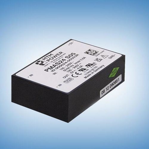 Stromversorgung für Leiterplatten - PMAS24 S48 - MTM Power Messtechnik Mellenbach GmbH - AC/DC / Einfachausgang / CE
