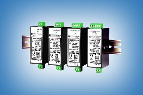 Stromversorgung für DIN-Schiene - HMA30 D515 - MTM Power Messtechnik Mellenbach GmbH - AC/DC / Doppelausgang / CE