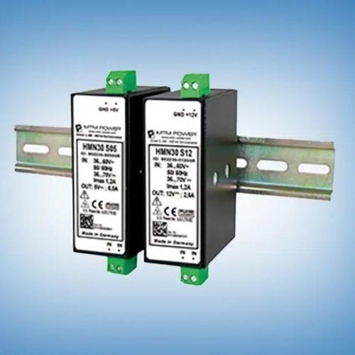 Stromversorgung für DIN-Schiene - HMN30 S12 - MTM Power Messtechnik Mellenbach GmbH - AC/DC / Einfachausgang / CE