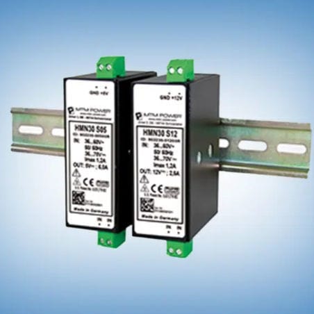 Stromversorgung für DIN-Schiene - HMN30 S24 - MTM Power Messtechnik Mellenbach GmbH - AC/DC / Einfachausgang / CE