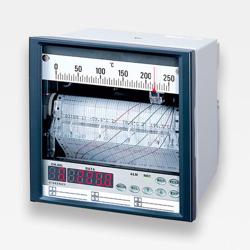 Papier-Rekorder - KL4000 Series  - CHINO CORPORATION - Temperatur / für Industrieanwendungen / 6 Kanäle
