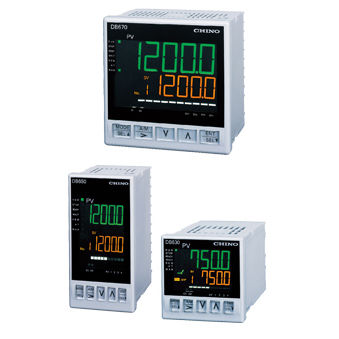 Anzeiger Controller / Temperatur - DB600 Series - CHINO CORPORATION - mit LCD-Anzeige / Einbau / für RTD-Sensor