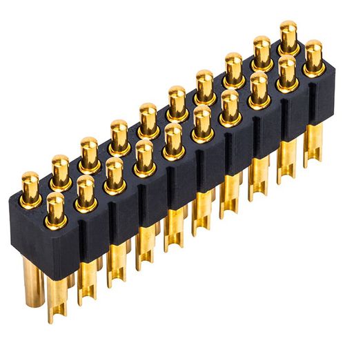 Zweireihiger Schnittstellenblock - FKB5322 - L01 series - PTR HARTMANN GmbH - außen / SMT / mit Goldkontakten