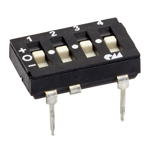 DIP-Schalter - D14AT - PTR HARTMANN GmbH - dreipolig