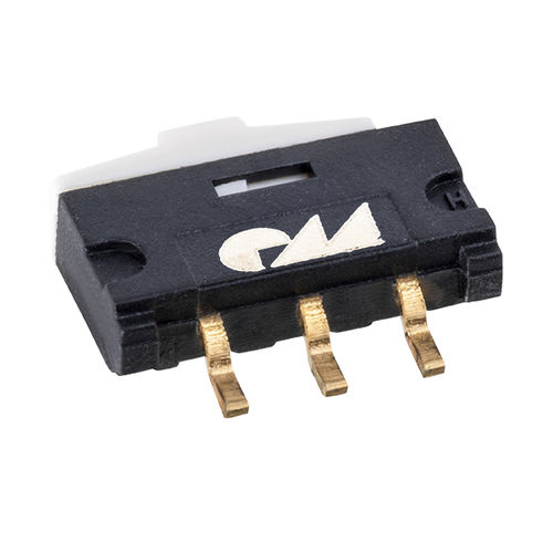 Gleitschieber-Schalter - SR254SR - PTR HARTMANN GmbH - zweipolig / robust / SMD