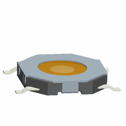 Tastschalter - THU06S - PTR HARTMANN GmbH - einpolig / für Oberflächenmontage