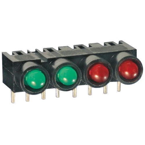 Farbige S -LED-Leiste - 06-17. - PTR HARTMANN GmbH - horizontal / vertikal / für Leiterplatten