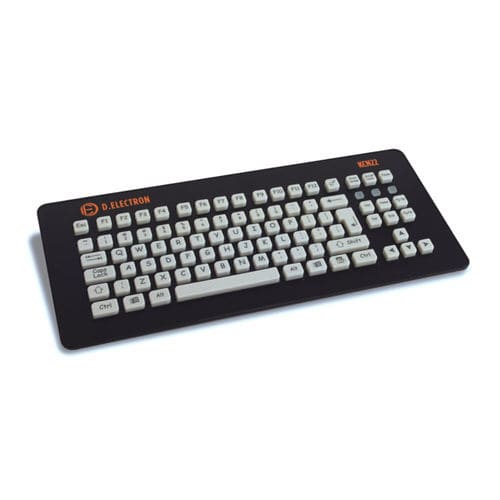 Einbaufähige Tastatur - KCN22  - D.Electron - mit mechanischen Tasten / 92 Tasten / USB