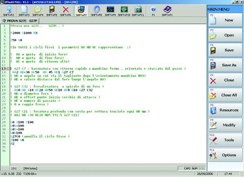 Schnittstellen-Software - ZFLASH - D.Electron - Programmier / Simulation / Steuerung