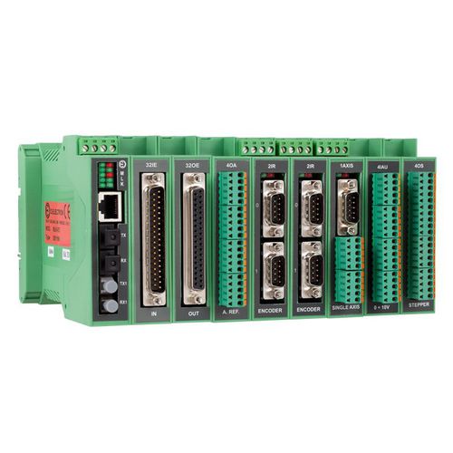 Digitales EA Modul - PE3 series - D.Electron - analog / Ethernet / für DIN-Schiene