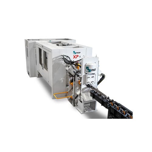 Scher-Stanzanlage - XP T series - FICEP - CNC / hydraulisch / für Winkelstahl