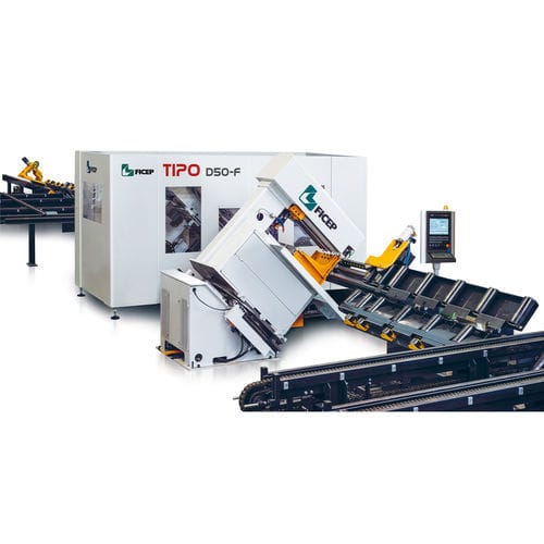 CNC-Bohranlage - TIPO D50-F - FICEP - horizontal / für Flachprofile / für Winkelstahlprofile