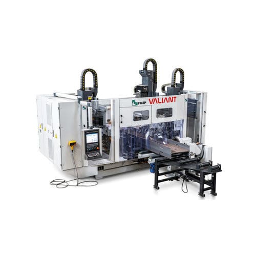 CNC-Bohranlage - VALIANT  - FICEP - für Profilstahl / für Träger / mit 3 Spindeln