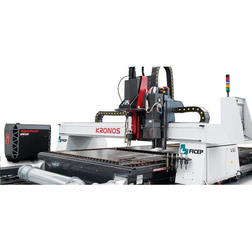 Autogenschneidkopf-Schneidemaschine - KRONOS  - FICEP - Plasma / für Stahl / für Platten