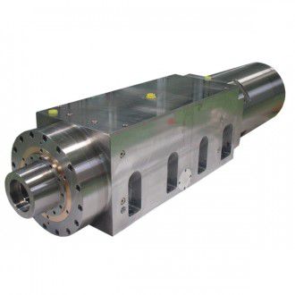 Schleifspindel - max. 4 500 rpm - omlat - mit Asynchronmotor / hydrostatisch