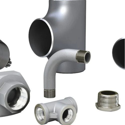 Gewindeanschluss - Sandvik Materials Technology - Flansch / T / 90°-Winkel
