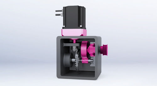 DC-Getriebemotor - Customized drive solutions - SPN Schwaben Präzision Fritz Hopf GmbH - Zahnrad / rechtwinklig