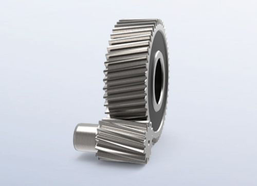 Schneckenradsatz - Customizable SPN helical gear units - SPN Schwaben Präzision Fritz Hopf GmbH - schrägverzahnt