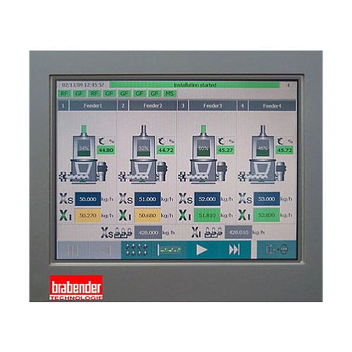 Bedienerschnittstelle mit Touchscreen - Congrav® OP16-E - Kubota Brabender Technologie GmbH - Anzeige / für Bedienerschnittstellen / Steuerung