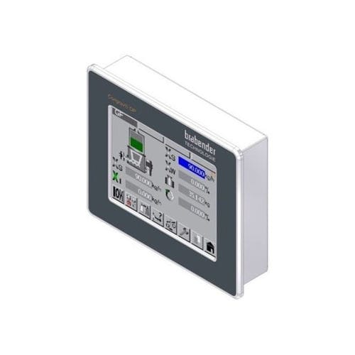 Bedienerschnittstelle mit Touchscreen - Congrav® OP6-E - Kubota Brabender Technologie GmbH - einbaufähig / Farb-LCD / Feldbus