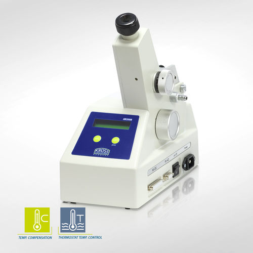 Digitales Refraktometer - AR2008 - A. KRÜSS Optronic GmbH - mit Doppelskala / Schulterleiter / Abbe
