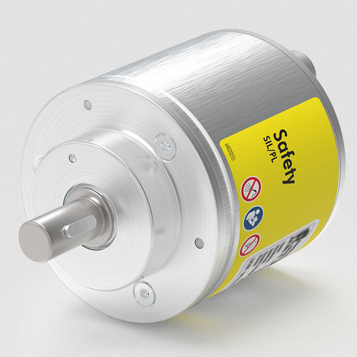 Kompakter Drehgeber - CDV582 series - TR-Electronic GmbH - absolut / mit Vollwelle / Hohlwelle