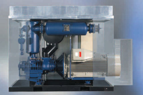 Luftkompressoraggregat - RKR series - RKR Gebläse und Verdichter GmbH - Schrauben / stationär