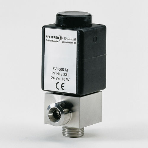 Eck-Magnetventil - EVI 005 M - Pfeiffer Vacuum+Fab Solutions - Miniatur