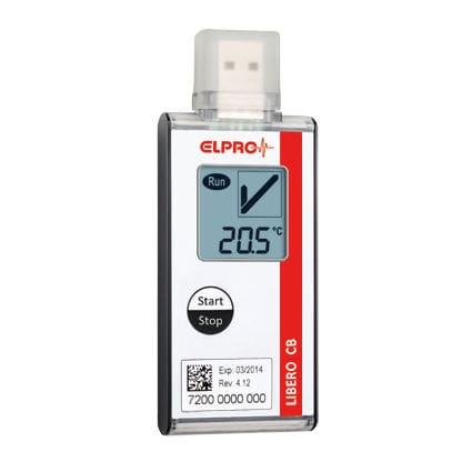 Temperatur-Datenlogger - LIBERO CB - ELPRO-BUCHS AG - universell / USB / mit LCD-Display