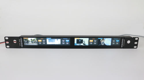Multitouchscreen-Monitor - DM-132GN-OPUR01 - Densitron Technologies - 13" / QVGA / Rack
