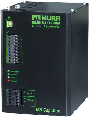 Puffermodul für DC-Stromzufuhr auf DIN-Schiene - MB CAP ULTRA series - MURRELEKTRONIK