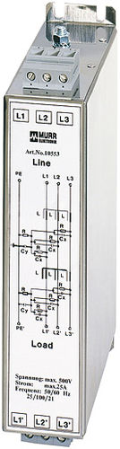 Elektronischer Filter / Tiefpass - MEF series - MURRELEKTRONIK - Aktiv / dreiphasig / für DIN-Schiene