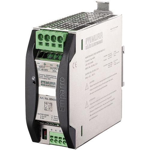 Puffermodul für DC-Stromzufuhr auf DIN-Schiene - EMPARRO CAP series  - MURRELEKTRONIK