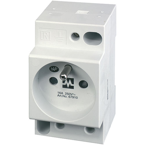 DIN-Schiene-Steckdose - MSVD series  - MURRELEKTRONIK - Einbau