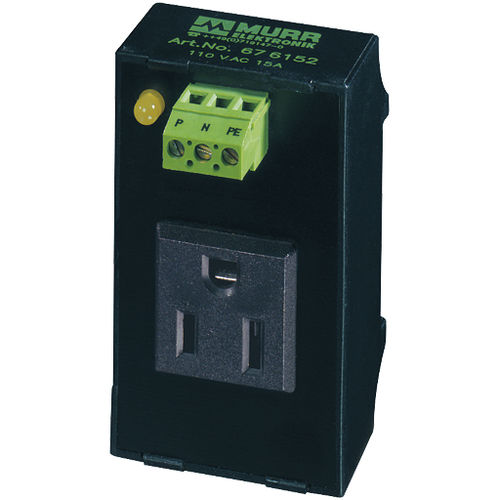 DIN-Schiene-Steckdose - MSVD series  - MURRELEKTRONIK - Einbau