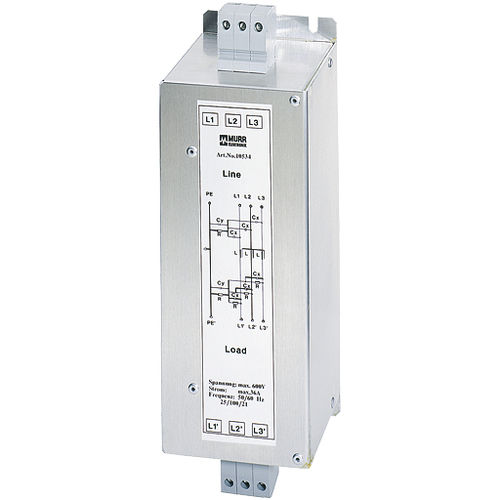 Elektronischer Filter / Tiefpass - MEF series - MURRELEKTRONIK - Aktiv / dreiphasig / auf Rahmen