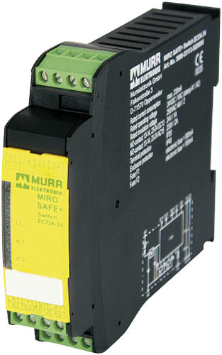 Notausschalter-Sicherheitsrelais - MIRO SAFE+ SWITCH ECOA  - MURRELEKTRONIK - für DIN-Schiene