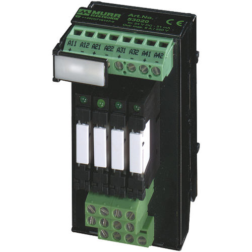 Schaltrelaismodul - AKTIVE series  - MURRELEKTRONIK - elektromechanisch / Hutschienen