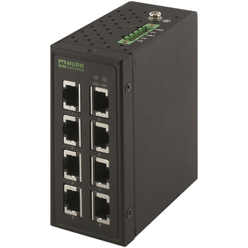 Ethernet-Switch / unmanaged - TREE 8TX series - MURRELEKTRONIK - 8 Ports / Hutschienen