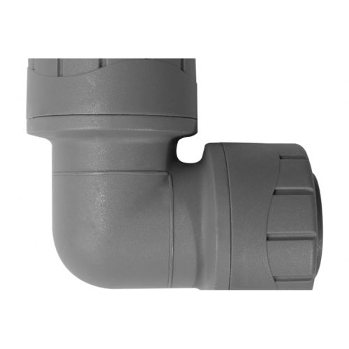 Hydraulikanschluss - PB series - POLYPIPE - Push-in / 90°-Winkel / Kunststoff