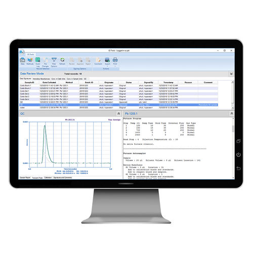 Software für Zugangskontrolle und Sicherheit - Syngistix - PerkinElmer - Analyse / Datenbank / Rückverfolgung