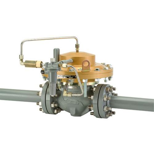Regler und Druckminderventil / Gas - EZL  - FISHER REGULATORS - für Erdgas / Membran / Differential