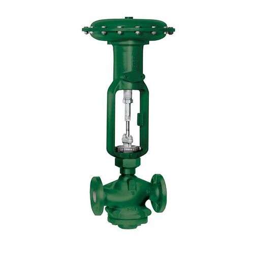 Pneumatischer Ventilantrieb - 655 - FISHER REGULATORS - linear / Membran / robust