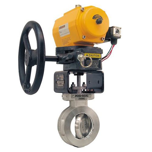 Manueller Ventilantrieb - 1080 - FISHER REGULATORS - drehbar / mit Schnecke / doppeltwirkend