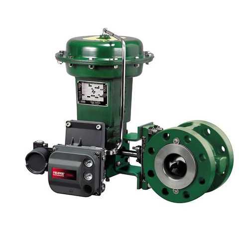 Pneumatischer Ventilantrieb - 1052 - FISHER REGULATORS - drehbar / Membran / Kugel