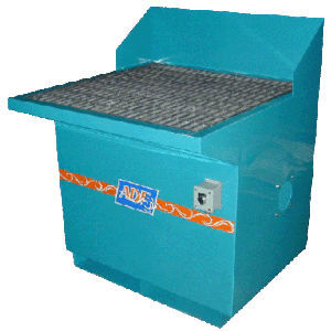 Saugtisch für Schleifarbeiten - DDT series - ADF Systems, Ltd. - zum Schweißen / nach Maß