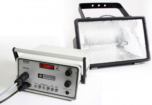 Digitales Stroboskop - MOVISTROB 600.00 - BBE Bamberg + Bormann-Electronic GmbH - mit separater Lampe