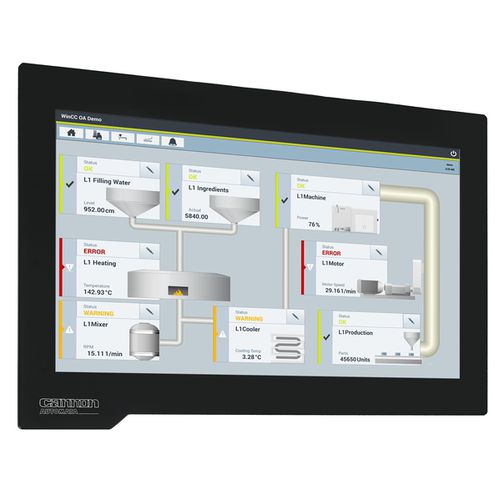 Panel-PC / LCD - C1 series - Cannon-Automata - Breitbild-Monitor / 7" / 1280 x 1024