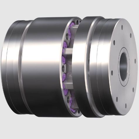 Drehelastische Kupplung - ROTEX® GS HP - KTR - kompakt / Welle / für Luft